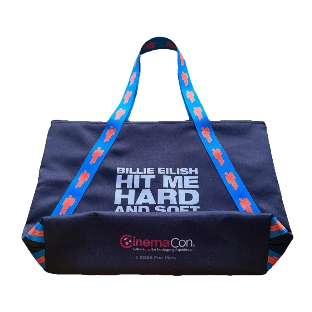 Billie Eilish Hit Me Hard and Soft Tour Tote Bag Las Vegas Cinemacon Exclusive